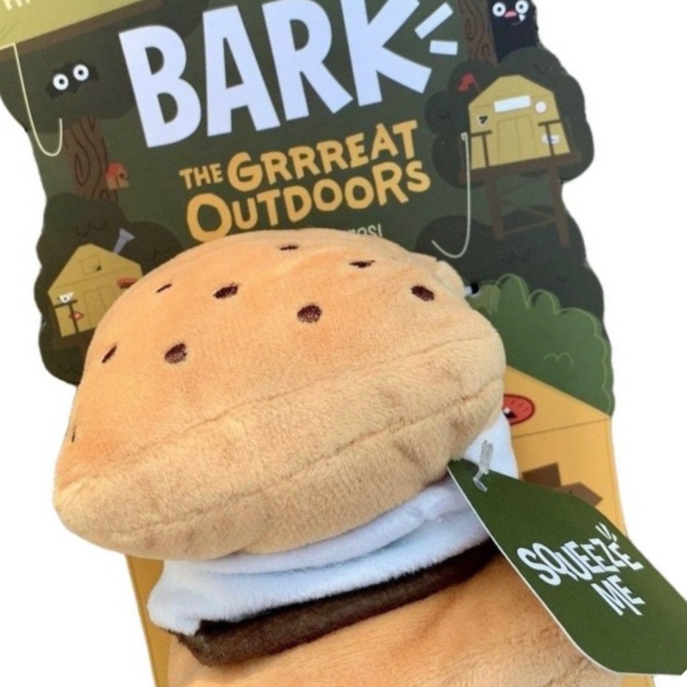 🐶HP🐶 NWT, Bark Box “More’s Mores” Dog Toy